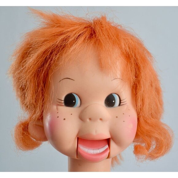 Horsman Inc. Tessie Talks Doll Ventriloquist 18" Original Clothing - Picture 11 of 12